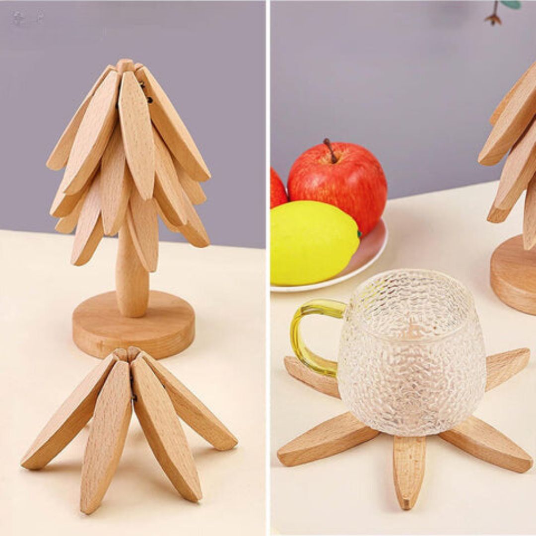 Raxiva-esprit nature ensemble sous plat bois noyer