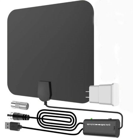 Raxiva-300 miles indoor digital amplified hdtv antenna signal booster