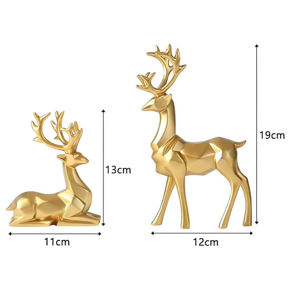 Raxiva-elk ornament artware christmas decoration