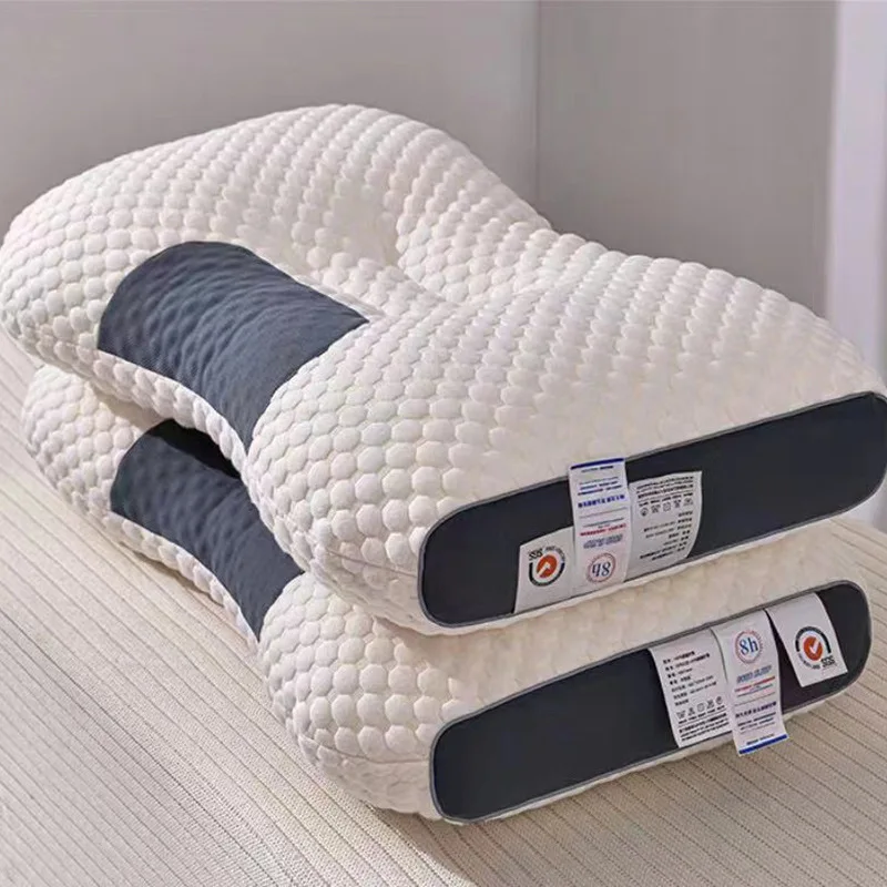 Raxiva-3d knitted cotton massage pillow spa comfort at home