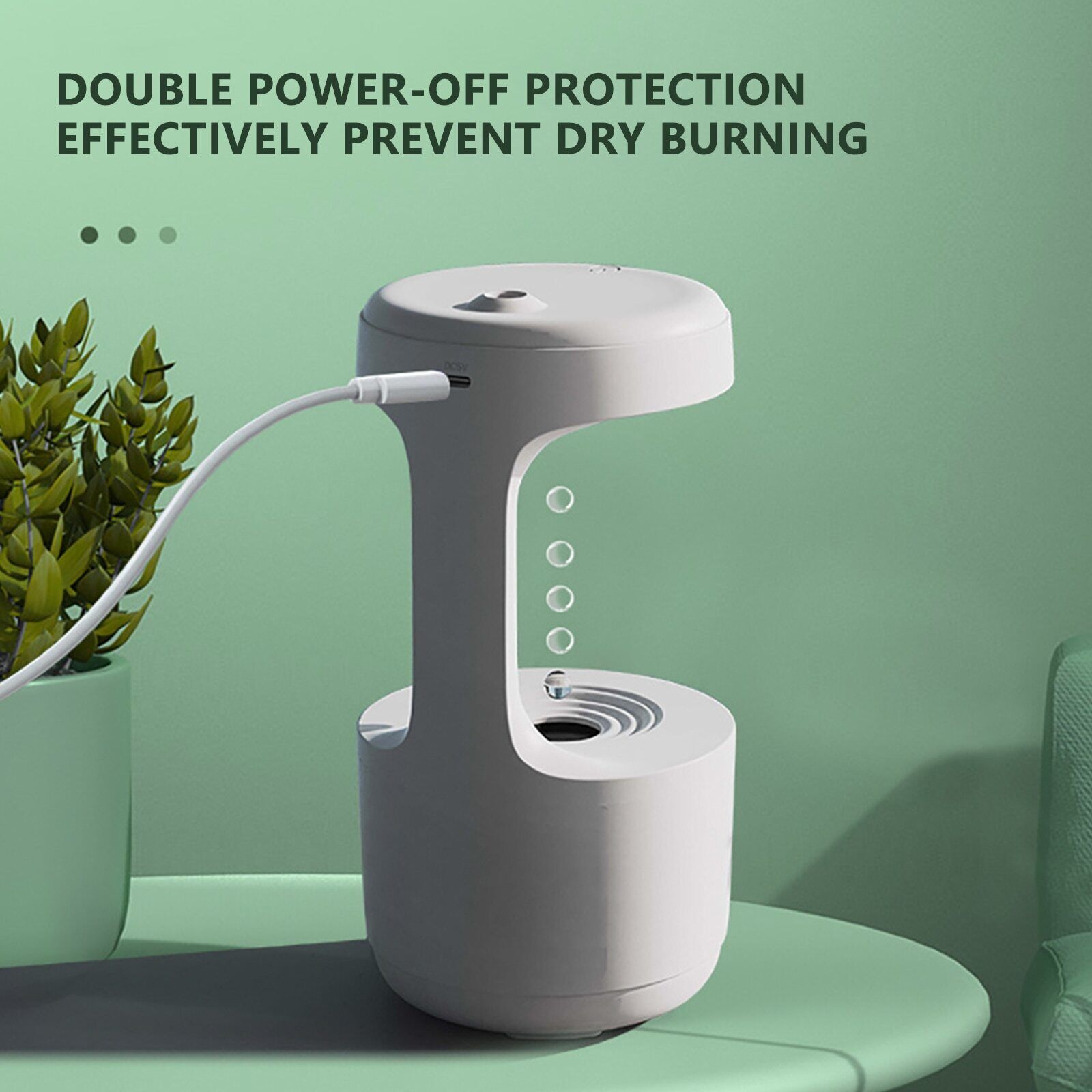 Raxiva-anti gravity humidifier
