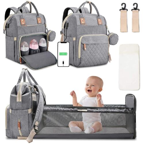Raxiva-changing bag travel baby crib