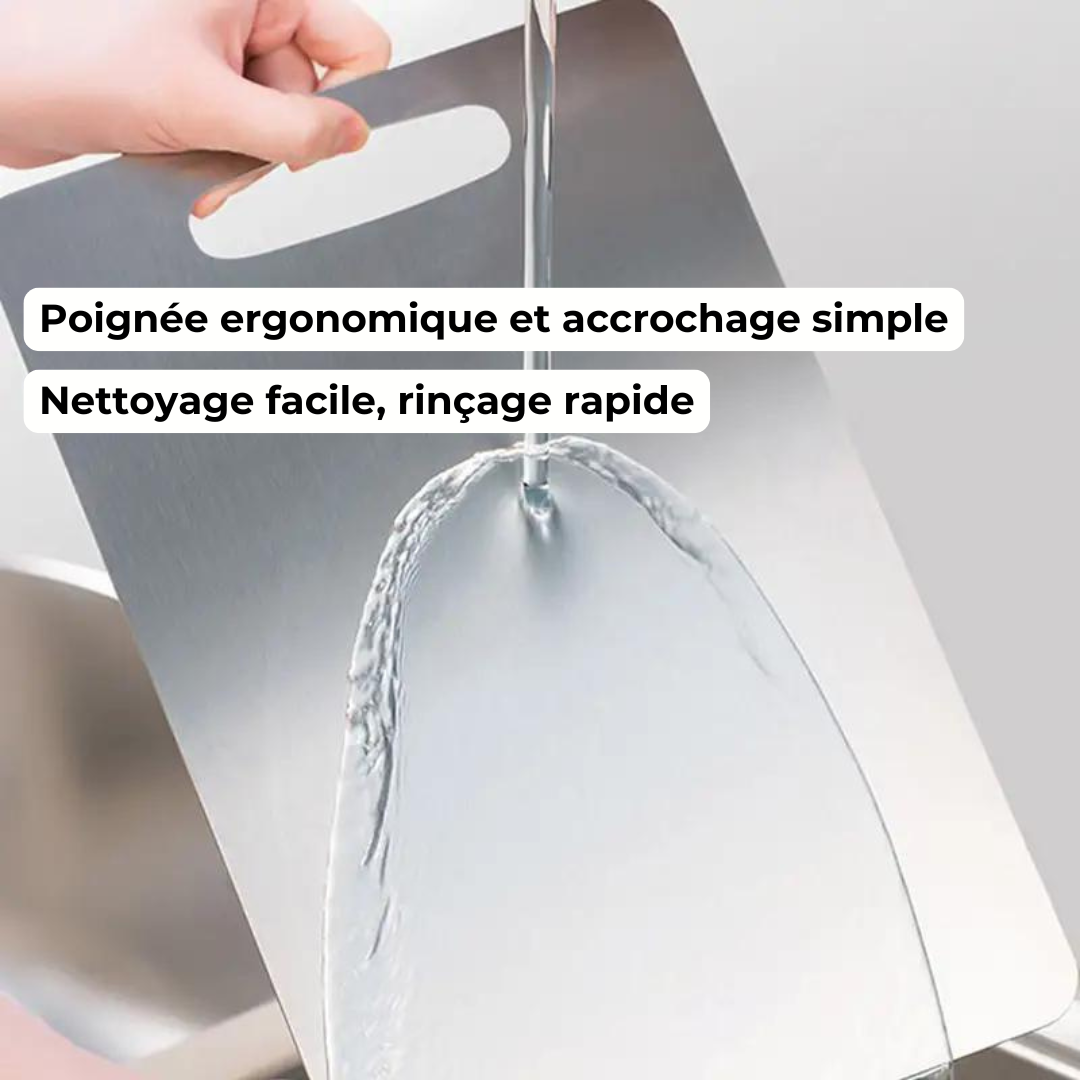 Raxiva-planche decouper titane precision robustesse preparations