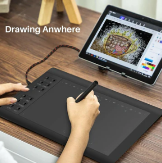 Raxiva-graphic tablet drawing pad digital pen