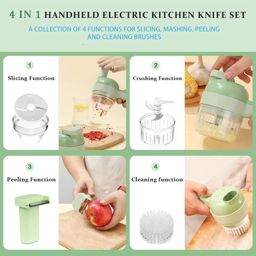 Raxiva-4 in 1 electric food cutter