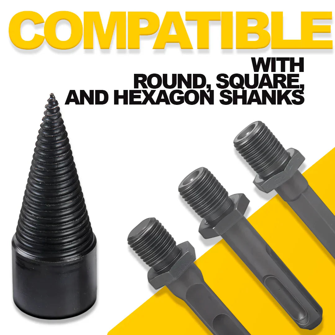 Raxiva-wood log splitter drill bit