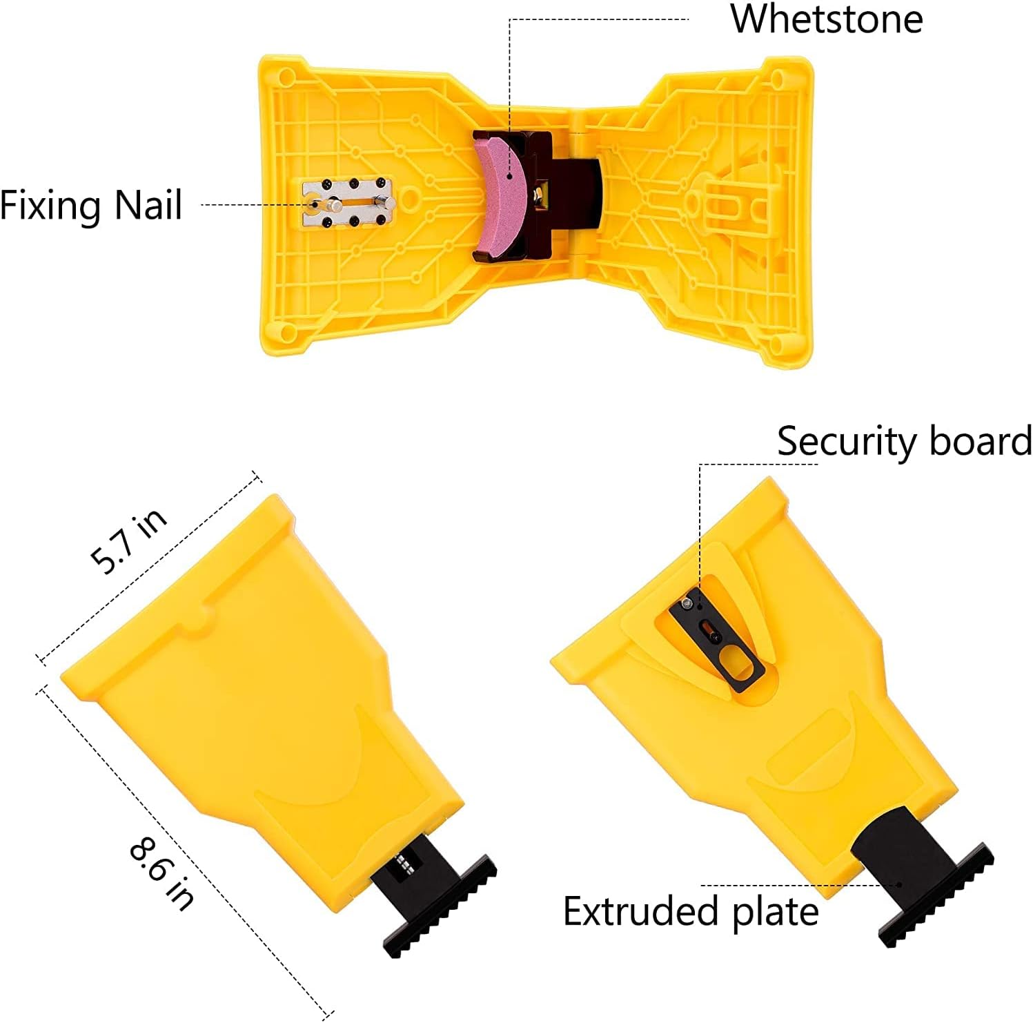 Raxiva-chainsaw tooth sharpener