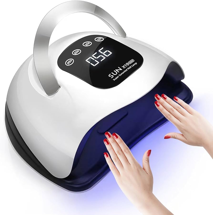 Raxiva-professional uv led nail lamp salon quality manicures at home