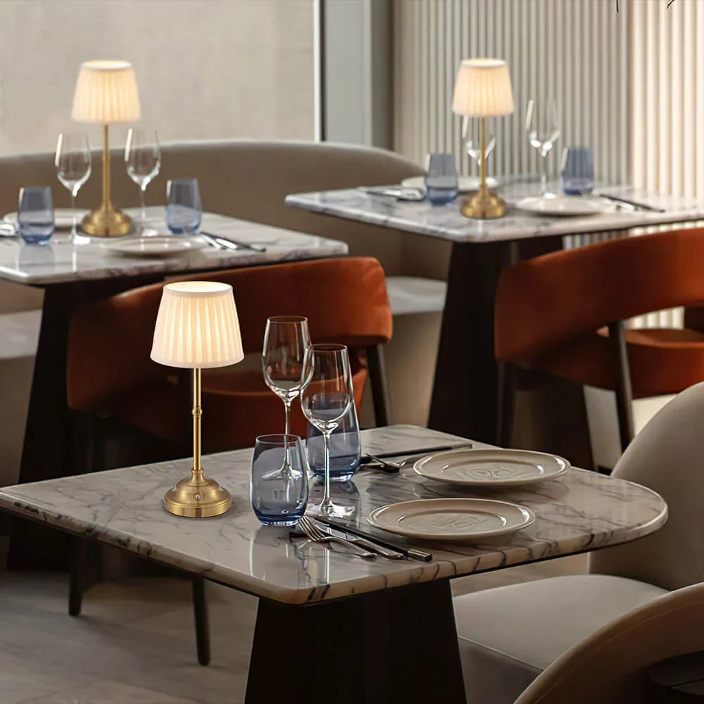 Raxiva-lumiere d antan lampe de table portative en tissu avec recharge usb