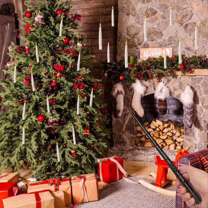 Raxiva-lueur enchantee bougies flottantes magiques