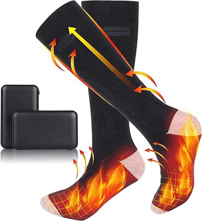 Raxiva-3 pairs unisex heated socks