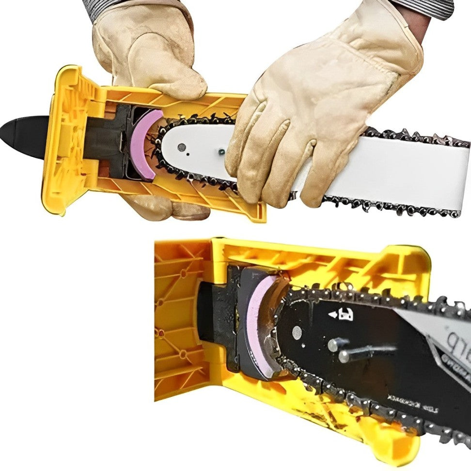 Raxiva-chainsaw tooth sharpener