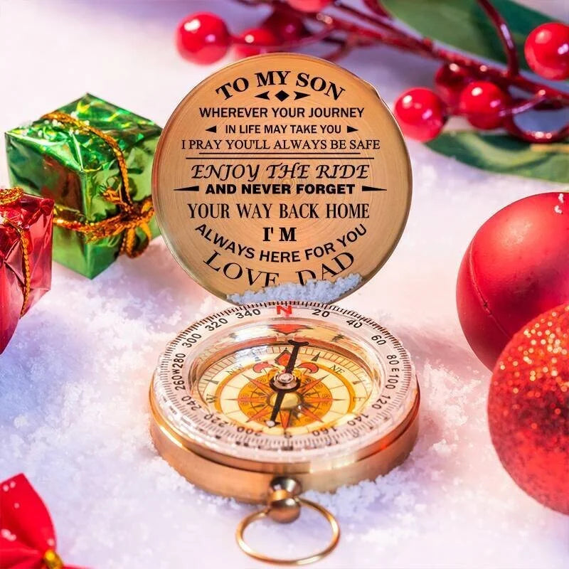 Raxiva-dad to son enjoy the journey compass