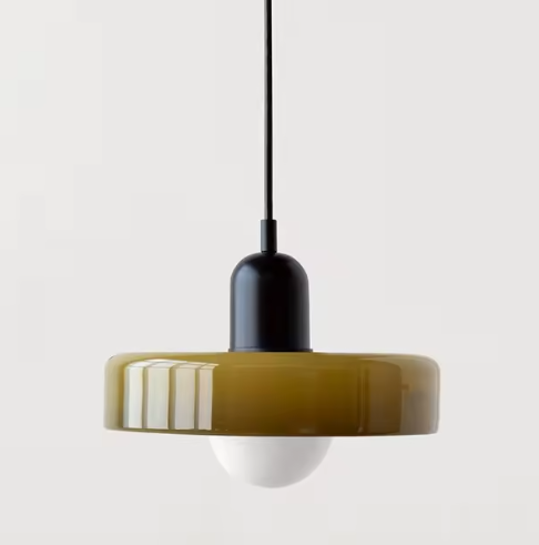 Raxiva-suspension design verre elegante moderne eclairer interieur