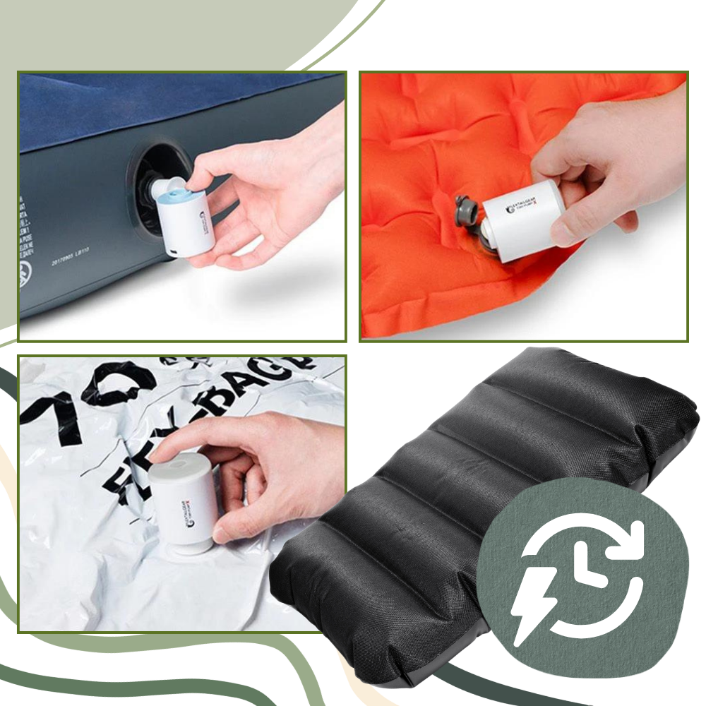 Raxiva - Quick Inflation/Deflation Tiny Pump