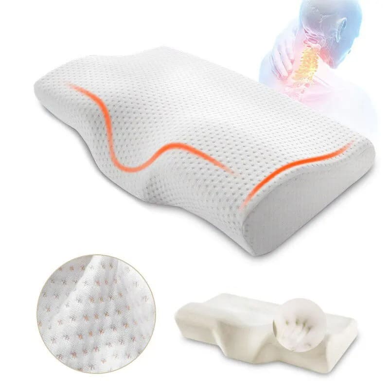 Raxiva-ergonomic memory foam cervical pillow