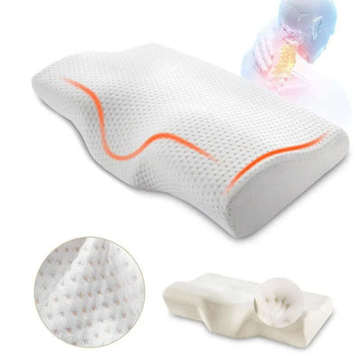 Raxiva-ergonomic memory foam cervical pillow