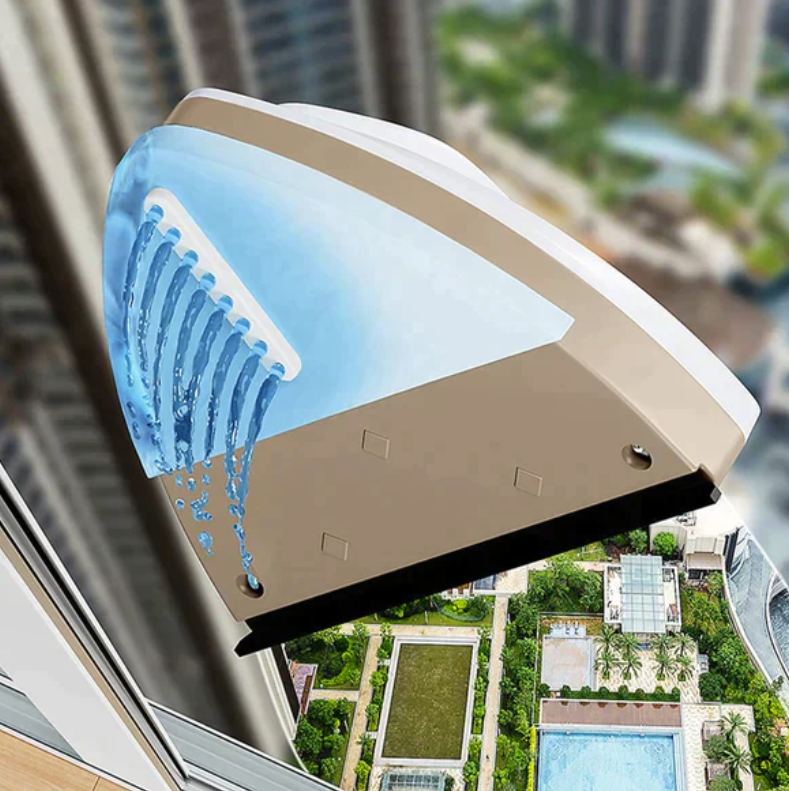 Raxiva-essuie glace vitre magnetique double face duowipe