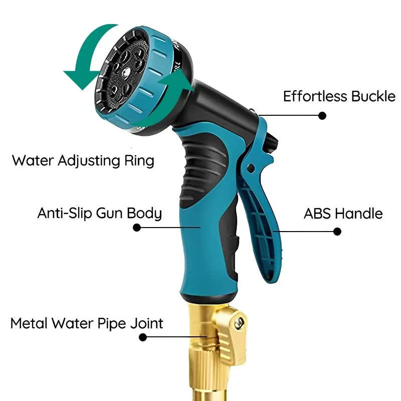 Raxiva 100ft expandable garden water hose