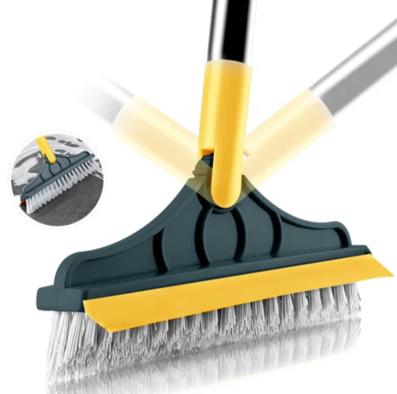 Raxiva-brosse a sol 2 en 1 rotative 120 ultra efficace v scrub