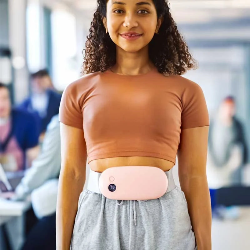 Raxiva heating pad for menstrual pain