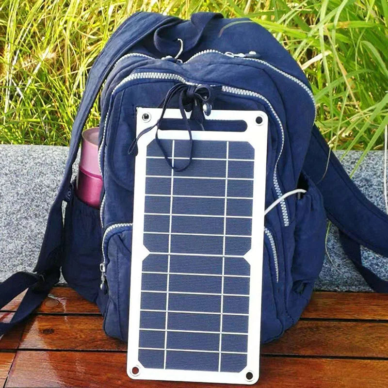Raxiva-solar panel portable usb battery water resistant
