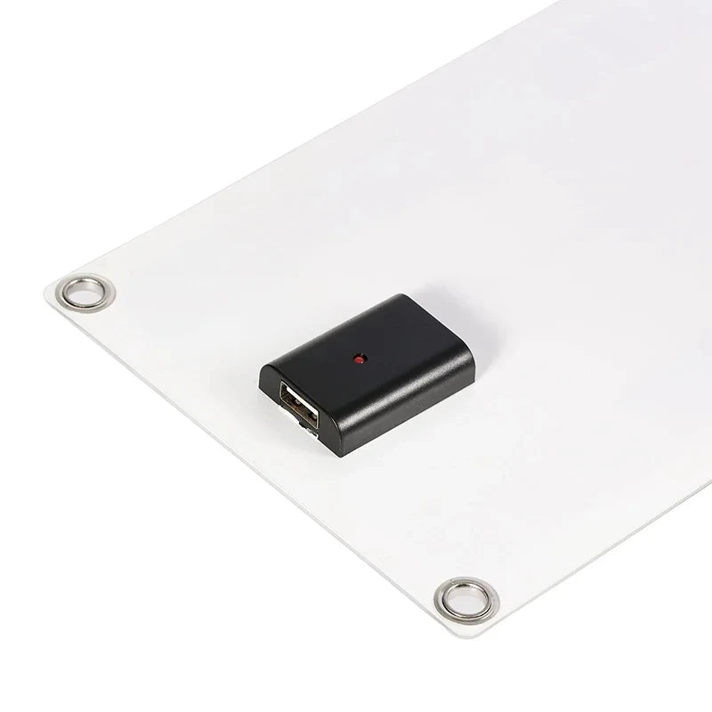 Raxiva-solar panel portable usb battery water resistant