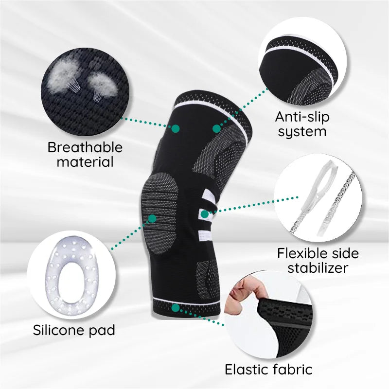 Raxiva meniscus knee brace stabilizer