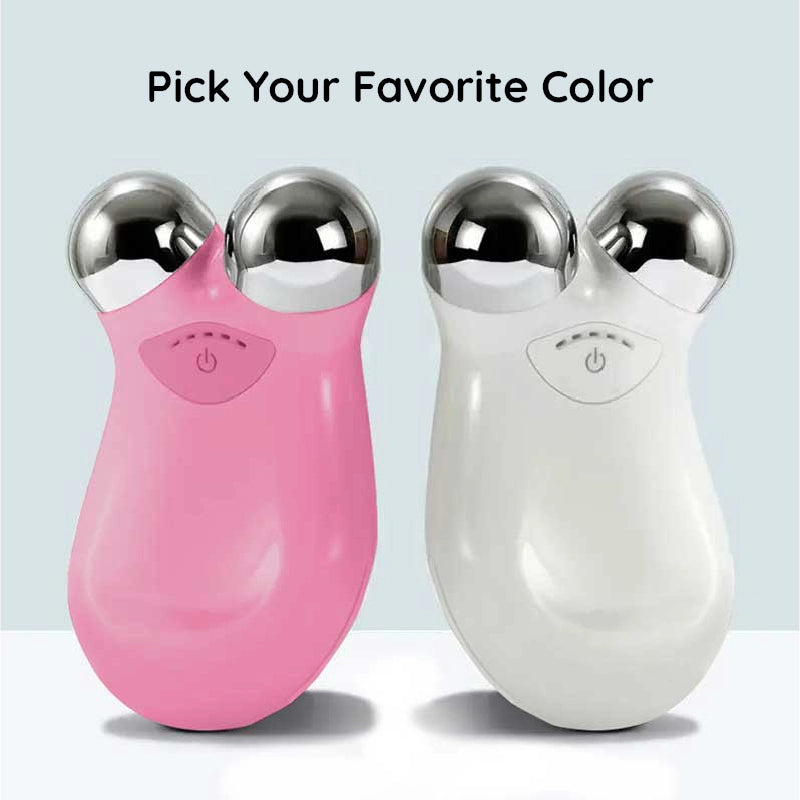 Raxiva microcurrent facial roller