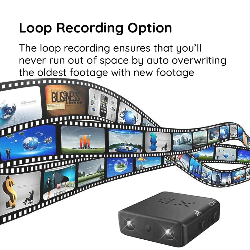 Raxiva wifi micro hd video camera with audio