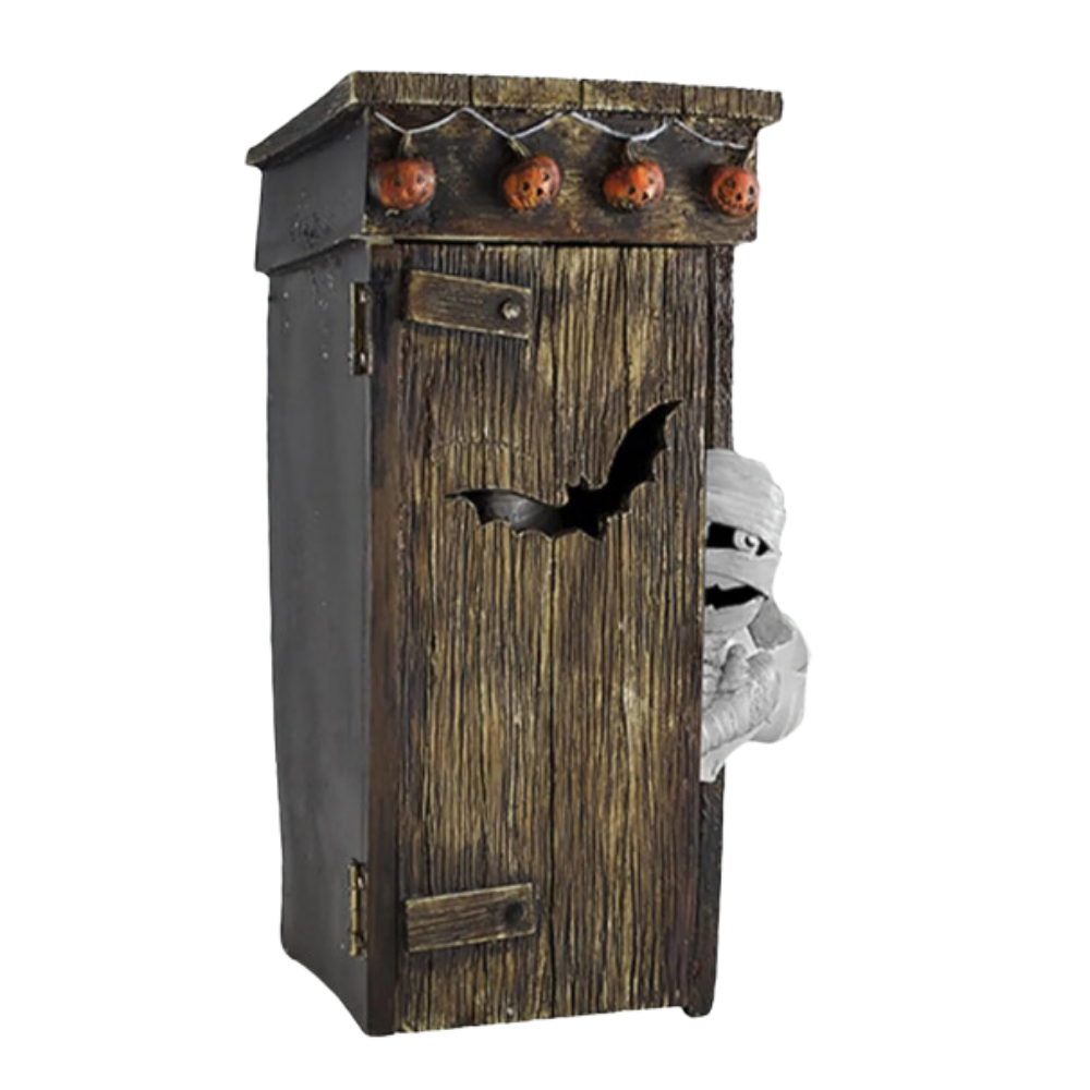 Motion Activated Mummy Halloween Outhouse-Raxiva-SKU38841708275761213TOY7491680993341, Motion Activated Mummy Halloween Outhouse, , Raxiva, TOY,