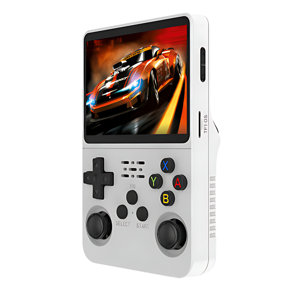 Multiple Emulator Retro Handheld Console-Raxiva-White-SKU38841708286279741TECH7491683123261, Multiple Emulator Retro Handheld Console, , Raxiva, TECH,