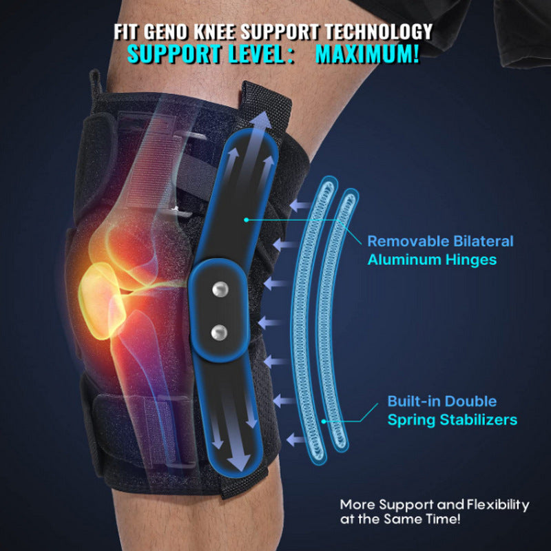 Raxiva-adjustable hinged knee brace for meniscus tear