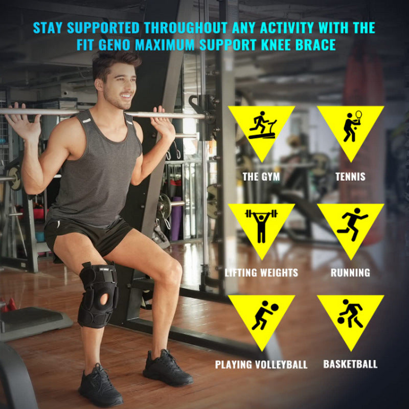 Raxiva-adjustable hinged knee brace for meniscus tear