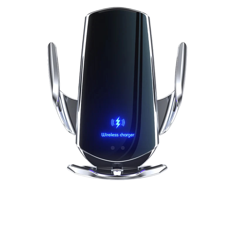 Raxiva-15w auto clamping wireless car charger secure fast charging on the go