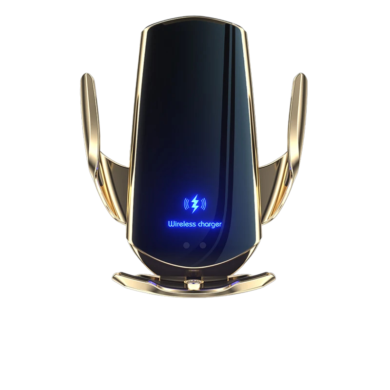 Raxiva-15w auto clamping wireless car charger secure fast charging on the go