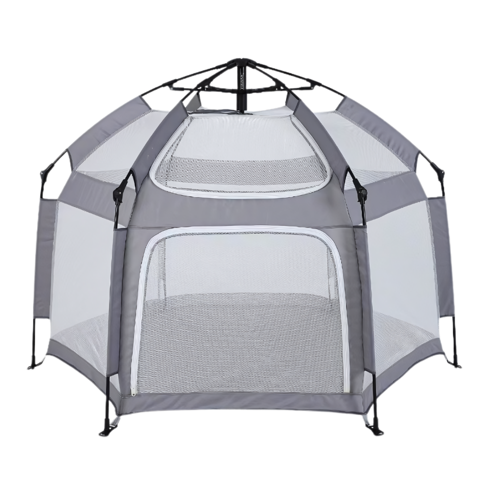 Pop-up Mesh Children's Playpen-Raxiva-Dark Grey-SKU38841708283035709SPORT7491682369597, Pop-up Mesh Children's Playpen, , Raxiva, SPORT,