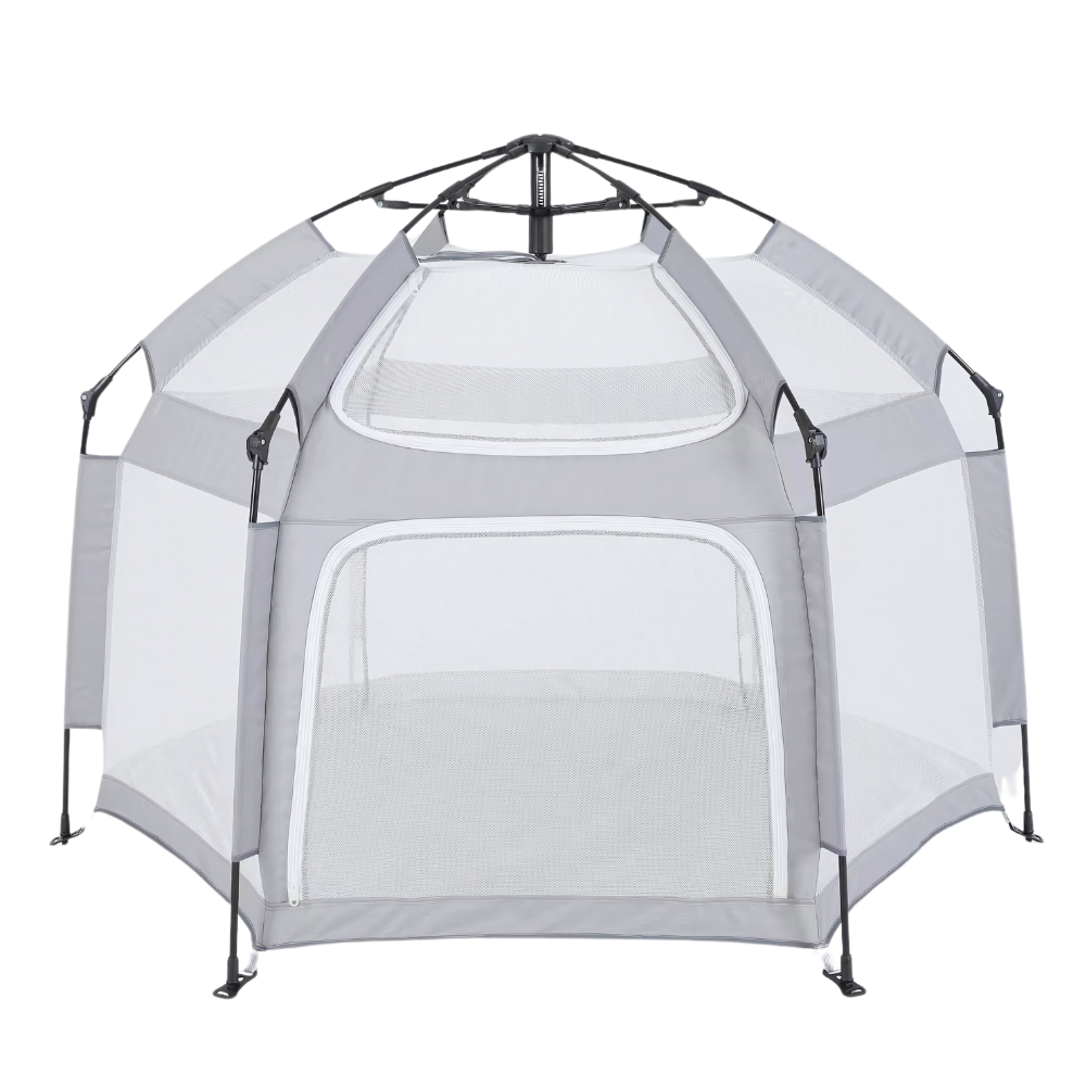 Pop-up Mesh Children's Playpen-Raxiva-Grey-SKU38841708282970173SPORT7491682369597, Pop-up Mesh Children's Playpen, , Raxiva, SPORT,