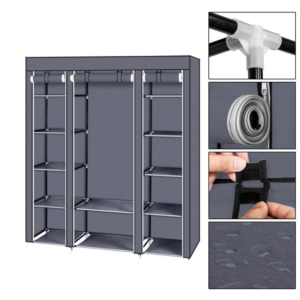 Portable Wardrobe Closet-Raxiva-SKU38841708203704381Portable Wardrobe Closet7491668934717, Portable Wardrobe Closet, , Raxiva, Portable Wardrobe Closet,