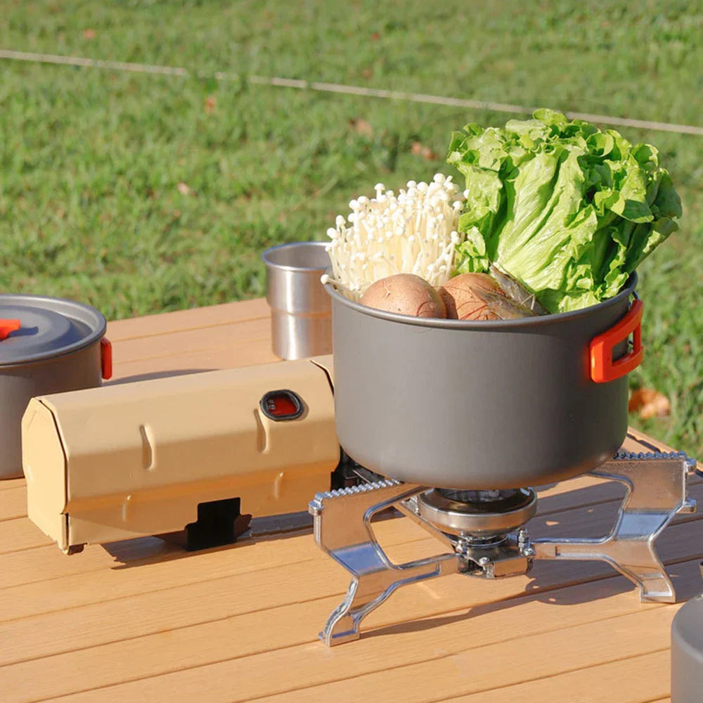 Raxiva-bruleur de voyage pliable essentiel pour cuisiner en plein air