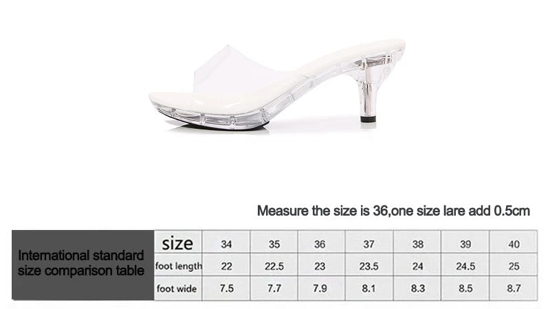 Raxiva - Crystal Clear Women's LED Kitten Heel Sandals – Dazzling  Nightclub Heels with Shimmering Lights & Sleek Transparent Design