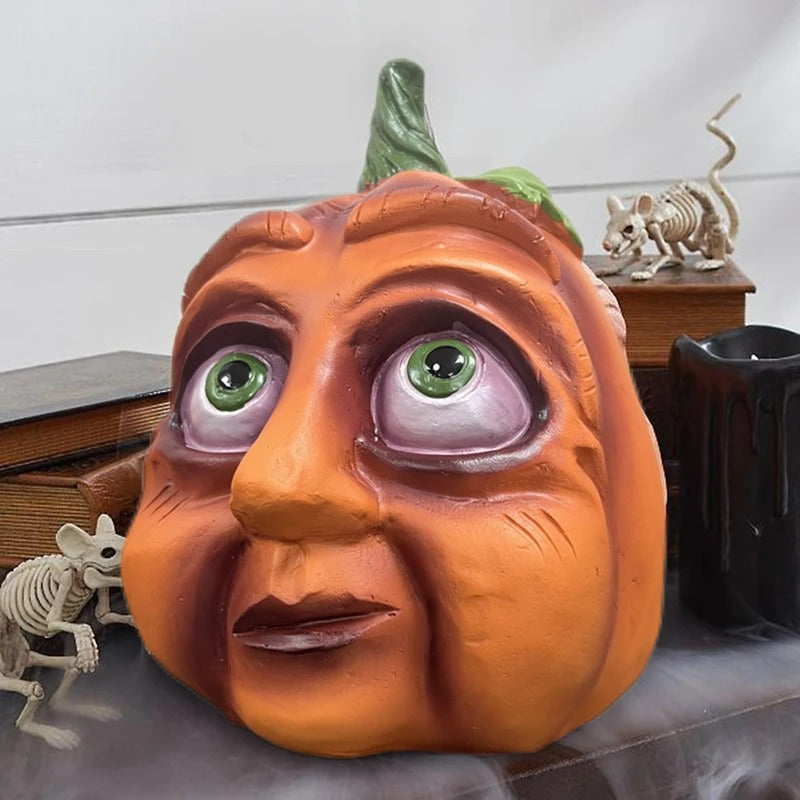 Raxiva - Halloween Pumpkin Outdoor Decoration - Ghost Party Yard Decor with Pumpkin Head for Courtyard Decoration