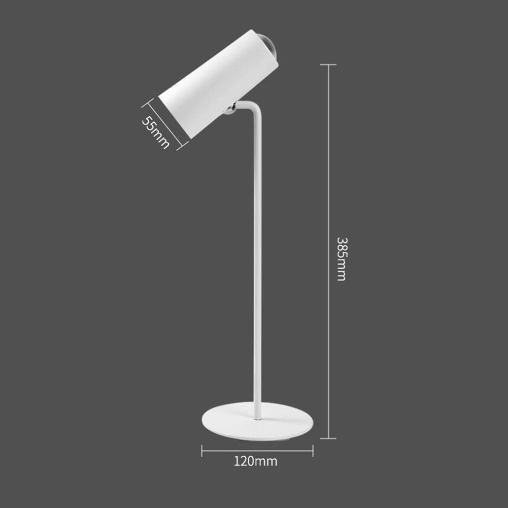 Raxiva - LED Desk Lamp with Dimmable Touch Control – USB-Powered Table Light Perfect for Reading, Relaxing, and Creating a Cozy Bedroom Ambiance!