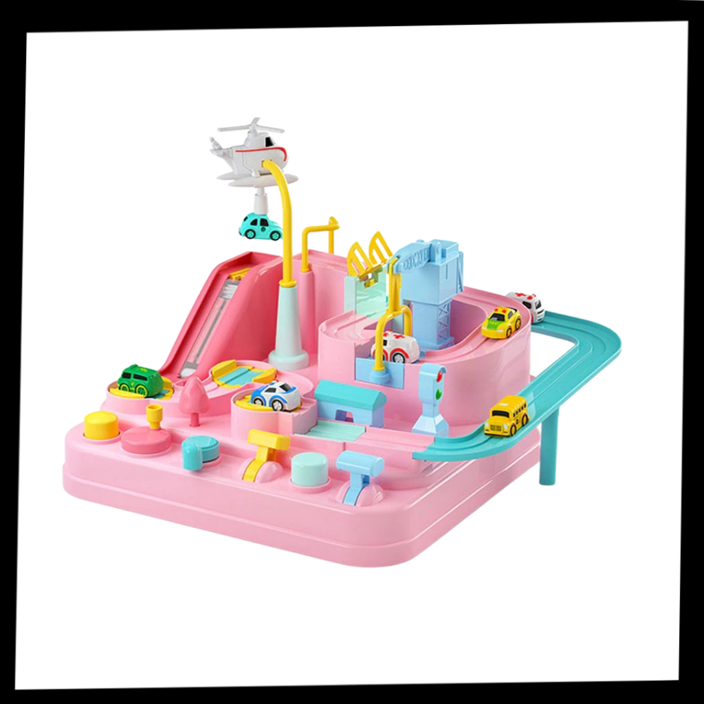 Raxiva - Mechanical Track Toy for Kids