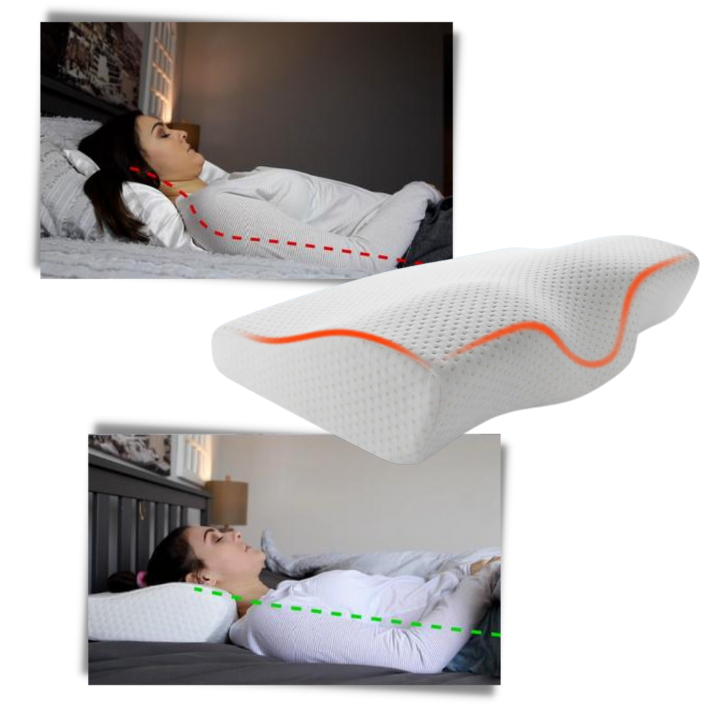 Raxiva - Memory foam cervical protection pillow
