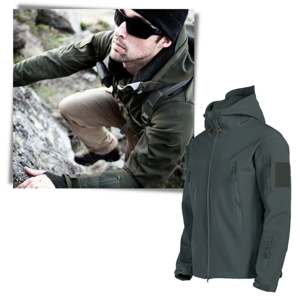 Raxiva - Military-style Combat Jacket
