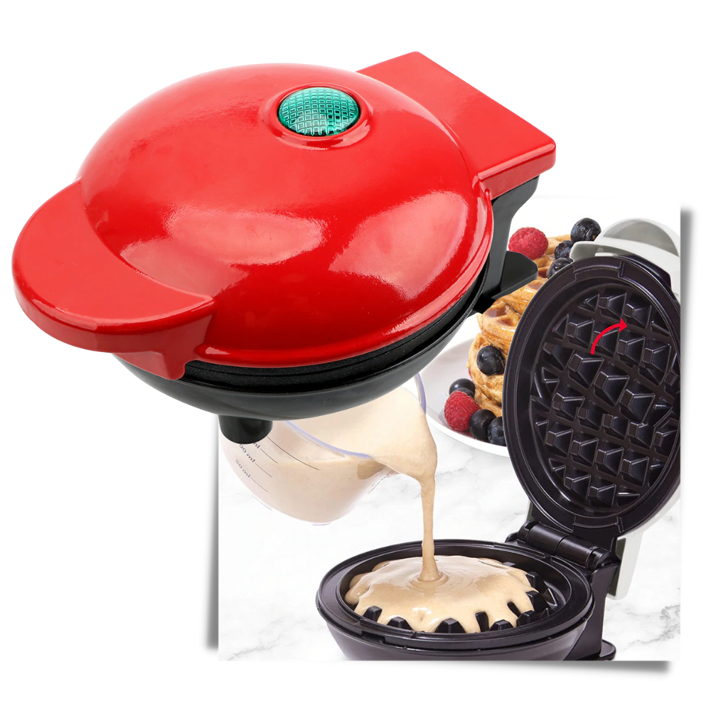 Raxiva - Mini Waffle Maker