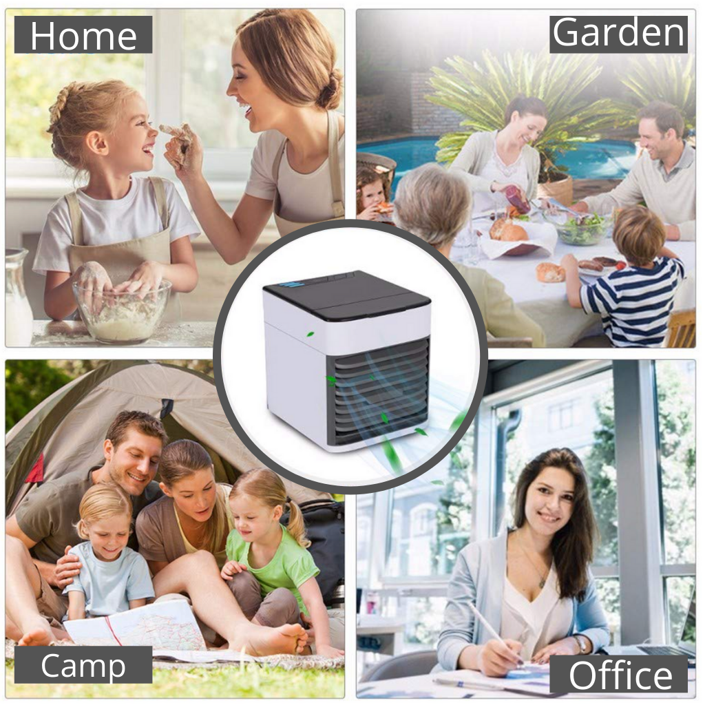 Raxiva - Mini air conditioner 3 in 1