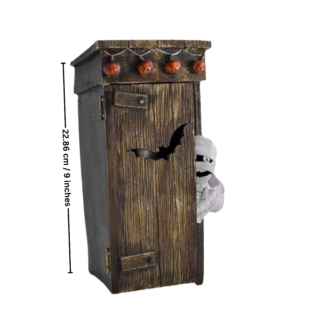 Raxiva - Motion Activated Mummy Halloween Outhouse
