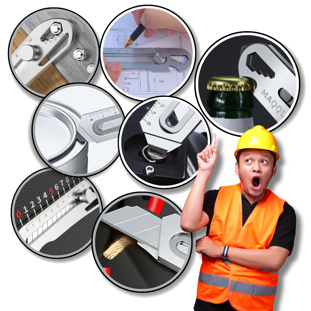 Raxiva - Multipurpose Retractable Box Cutter